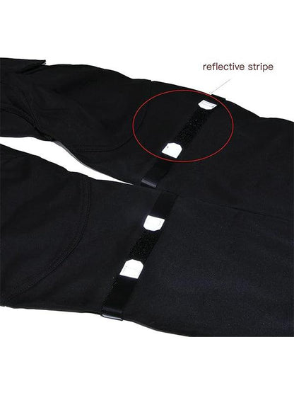 Waterproof Windproof Breathable Elastic Motorcycle Anti-Fall High Waist Pants