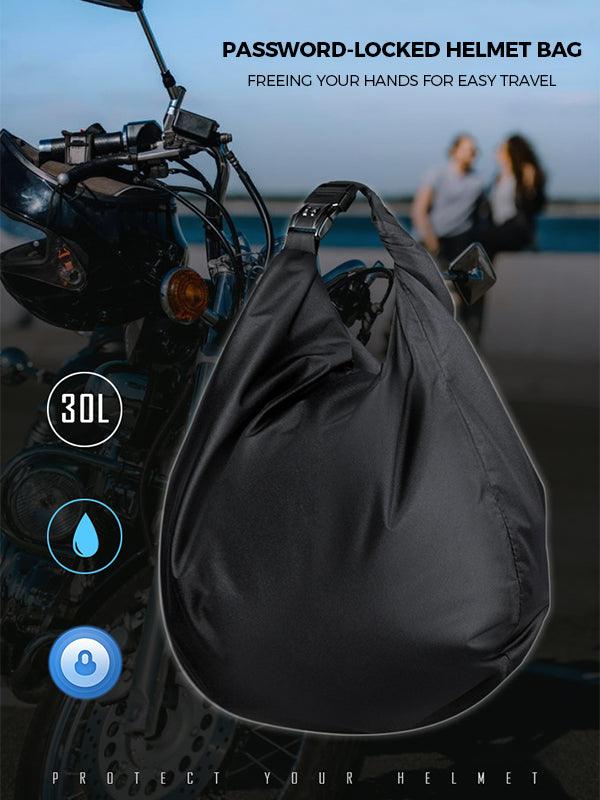 Waterproof Combination Lock Motorcycle Bag