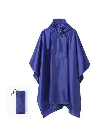 Multifunctional Three In One Cape PU Raincoat