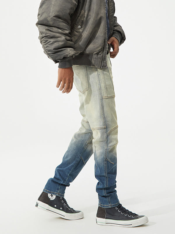 Men's Gradient Blue Denim Jeans