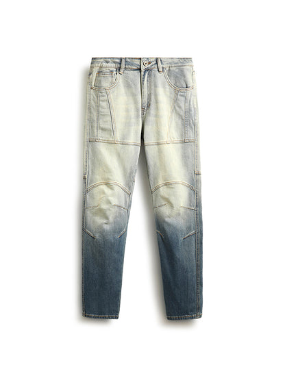 Men's Gradient Blue Denim Jeans