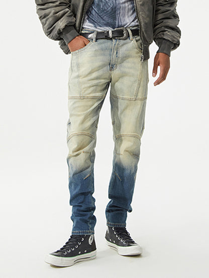 Men's Gradient Blue Denim Jeans