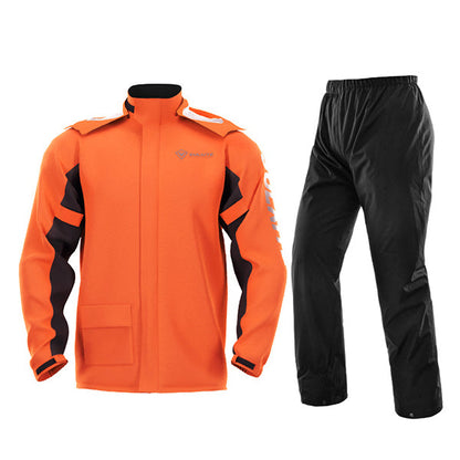 Mclula Motorcycle Rain Jacket and Pants Set With Free Storage Bag