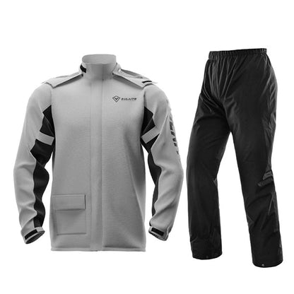 Mclula Motorcycle Rain Jacket and Pants Set With Free Storage Bag