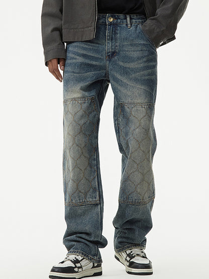 Mclula Men's Street Loose Jeans