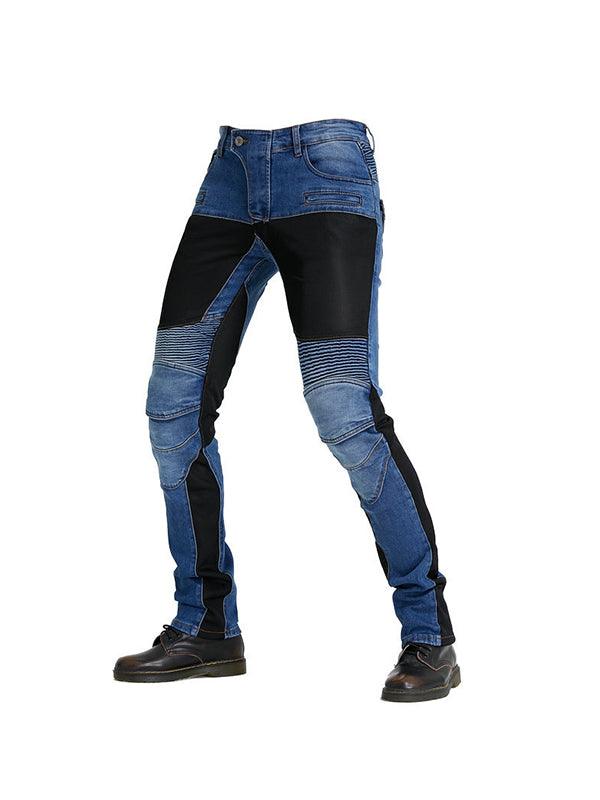 PK-719 Motorcycle Riding Jeans Summer Breathable Riding Pants Elastic Slim Fit Racing