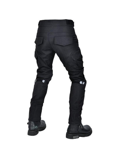 Waterproof Windproof Breathable Elastic Motorcycle Anti-Fall High Waist Pants