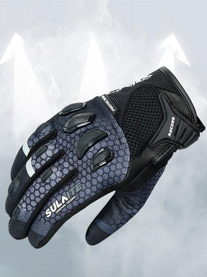 Motorcycle Riding Gloves Summer Breathable Anti-fall Touchscreen Gear