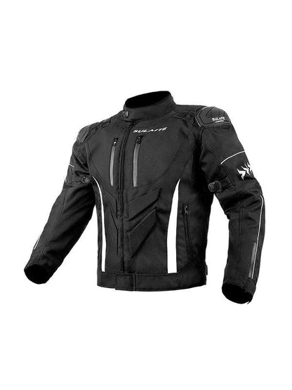 Men's Sulate All-Season Motorcycle Riding Jacket and Pants Set with CE Armor