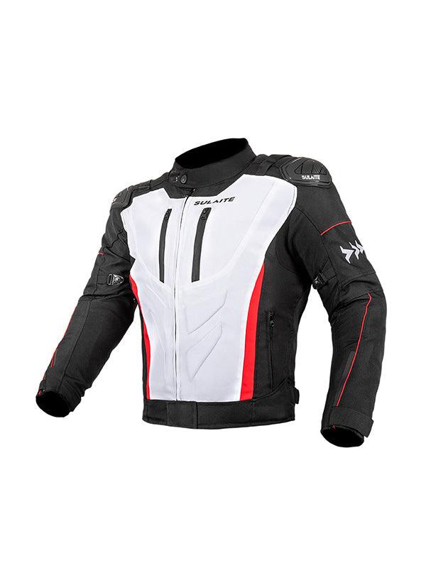 Men's Sulate All-Season Motorcycle Riding Jacket and Pants Set with CE Armor