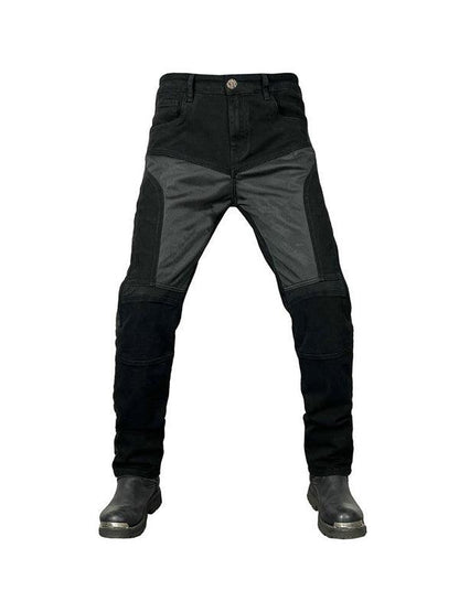 Men's Mesh Breathable Denim Anti-Fall Motorcycle Pants