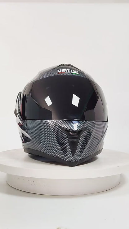 Full-Face Motorcycle Helmet - DOT & ECE Certified for Road and Off-Road Adventures